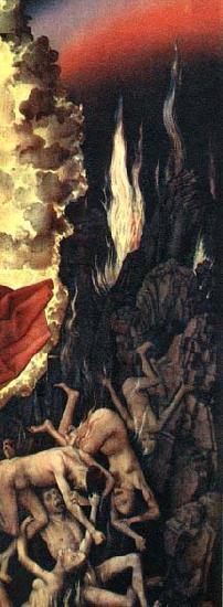 WEYDEN, Rogier van der The Last Judgment France oil painting art